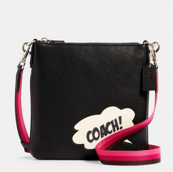 Coach Marvel Jes Slim Crossbody With Coach Bubble - Picture 3 of 6